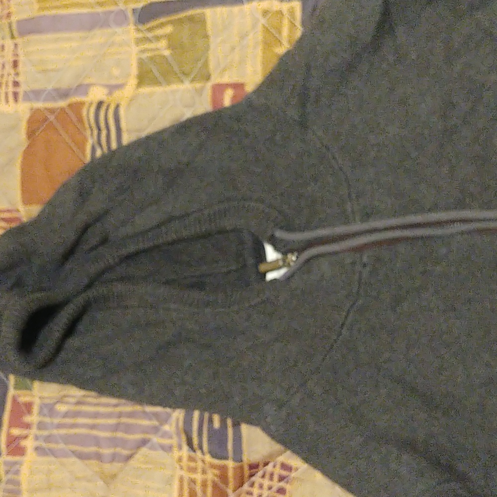 Men's large black hoodie